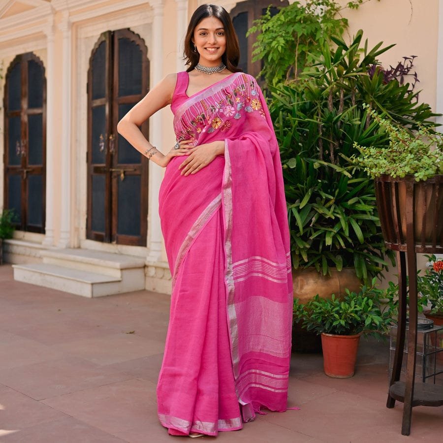 Mayukhi Slub Linen